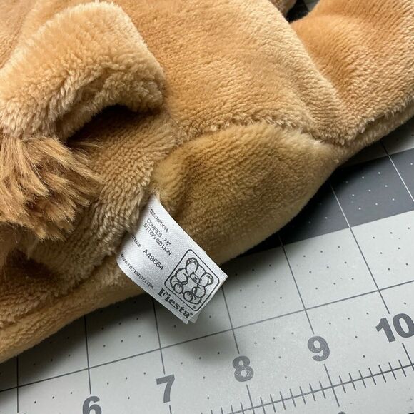 Fiesta Brown and White Stuffed Animal Plush - Picture 6 of 7